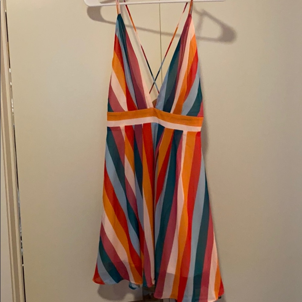 Rainbow dress